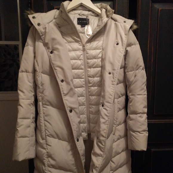 Tribal Jackets & Blazers - NWT Tribal ivory puffer